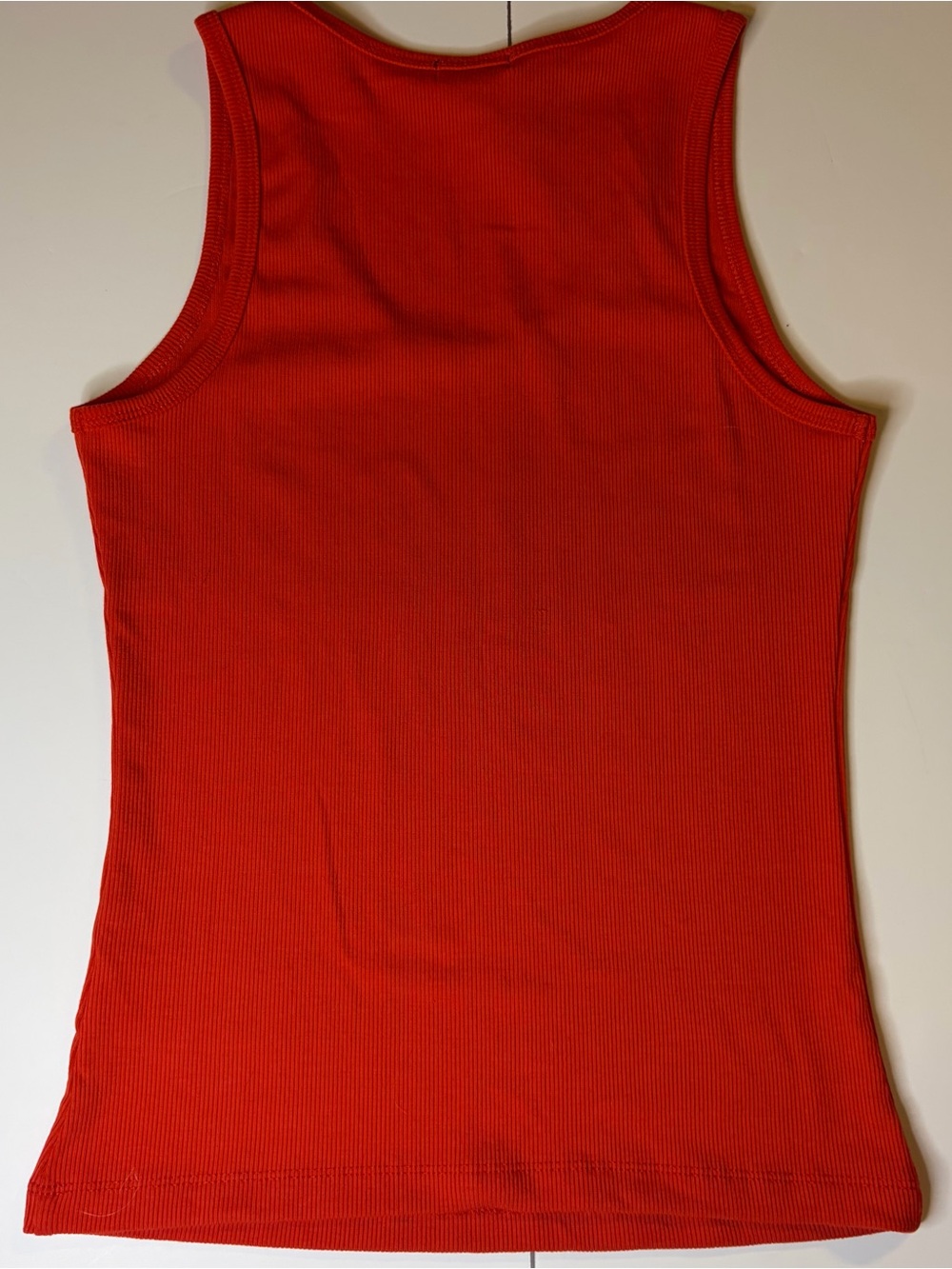 True Religion Red Rhinestone Wing Ribbed Tank | NWT - Picture 3 of 7